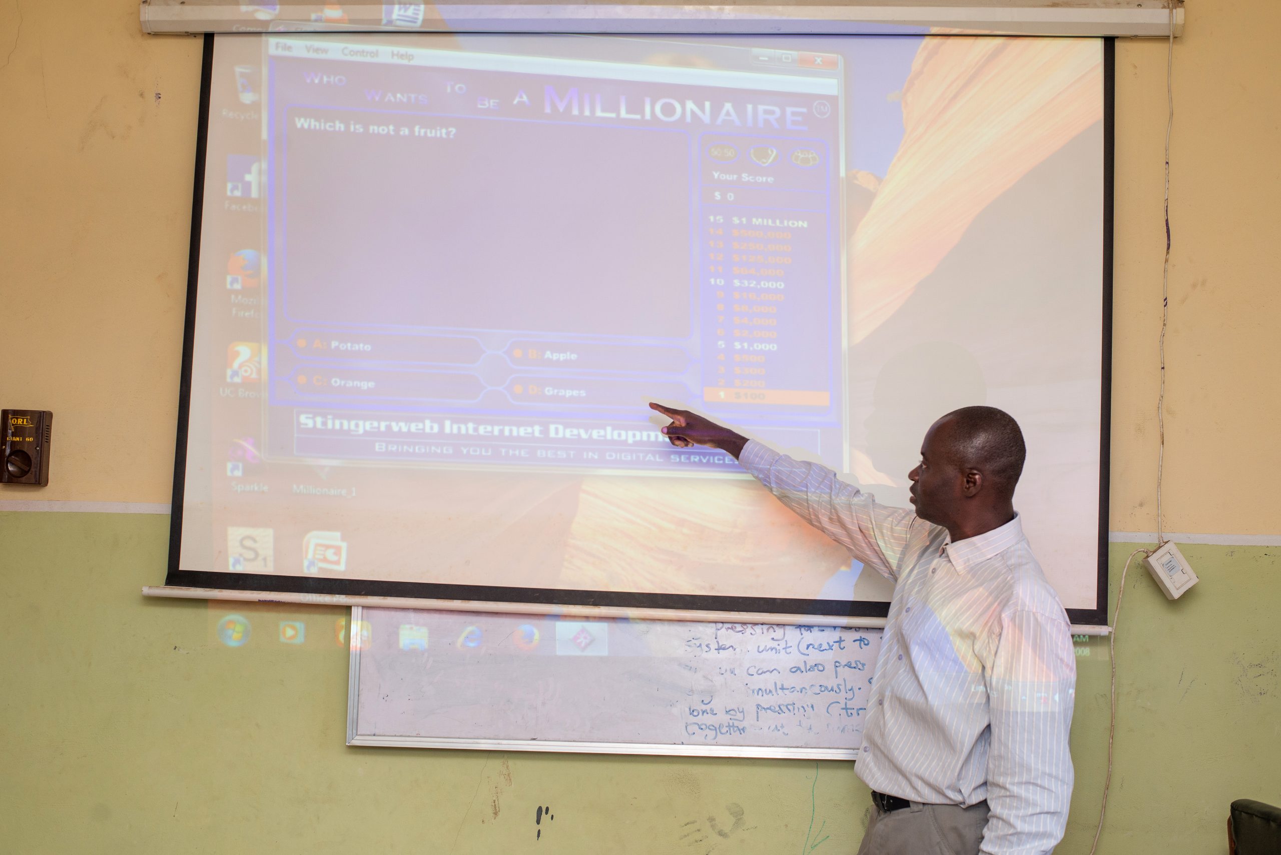 modern classroom teaching bodija